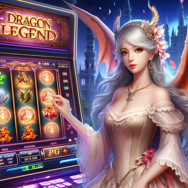 Perseteruan Naga dan Phoenix Abadi Dragon Legend Slot PG Soft